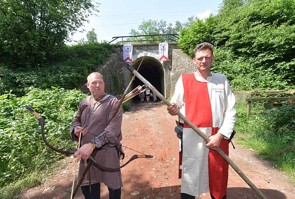 Zeitreise: Bis Sonntag geht es im Annoland mittelalterlich zu. - © Jens Dünhölter