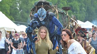 Das Spektakel beginnt: