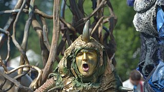 Das Spektakel beginnt: