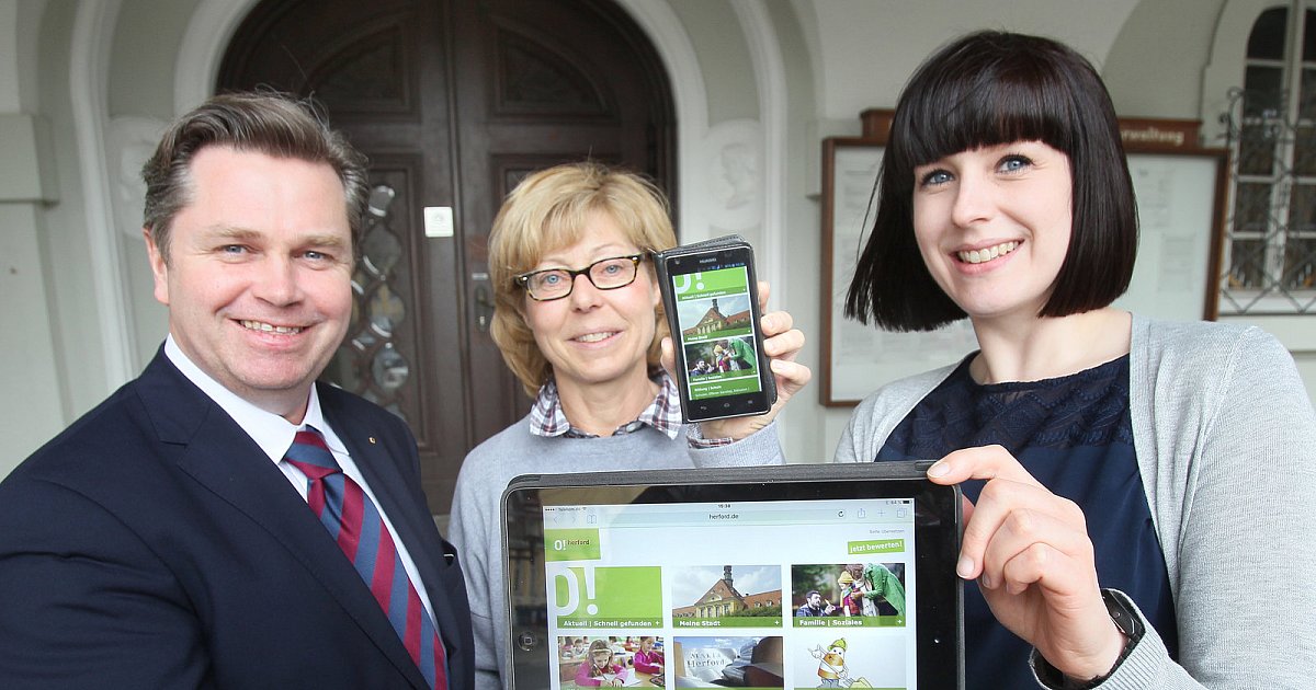 Neuer Auftritt der Stadt Herford nw.de