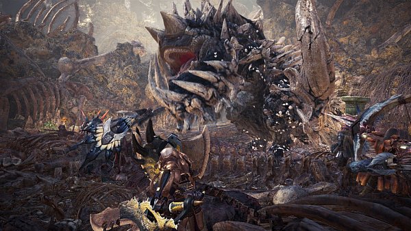 Die kleine Monster sind schnell auch das kleinste Problem. Solche Brocken gehören aber immer noch nicht zu den dicksten. - © Capcom