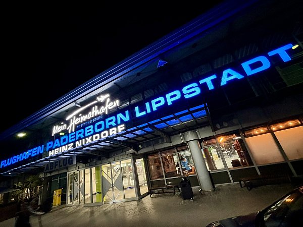 Am Flughafen Paderborn/Lippstadt findet der Adventszauber statt. - © Jens Reddeker