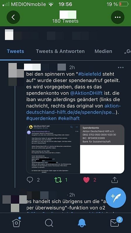 Dreist Betrugerischer Spendenaufruf In Bielefelder Telegram Gruppe Nw De