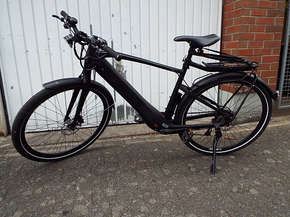 Das Fahrrad des unbekannten Toten. - © Polizei Paderborn
