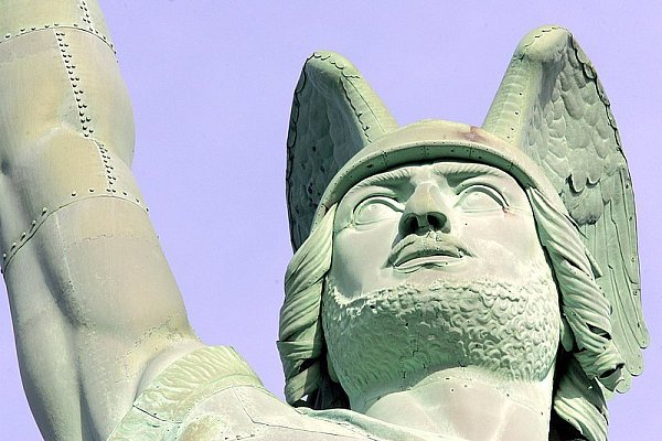 Das Denkmal kann besichtigt werden. - © FOTO: DPA