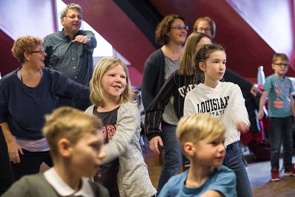 Die Vorfreude auf das Musical ist groß. Das spürt man auch bei den Tanzproben, die jetzt begonnen haben. - © Cornelia Müller