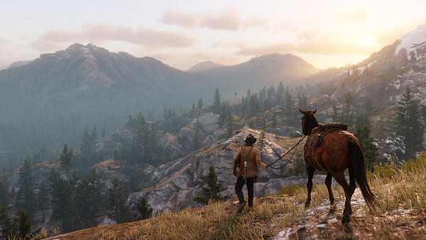 Alleine schon ein Kaufargument: Die riesige, handgebaute Spielwelt im Mittleren Westen der USA um 1900. - © Rockstar Games