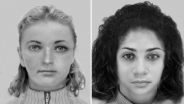 Mit diesen Phantombildern sucht die Polizei Gütersloh die beiden Trickdiebinnen. - © Polizei