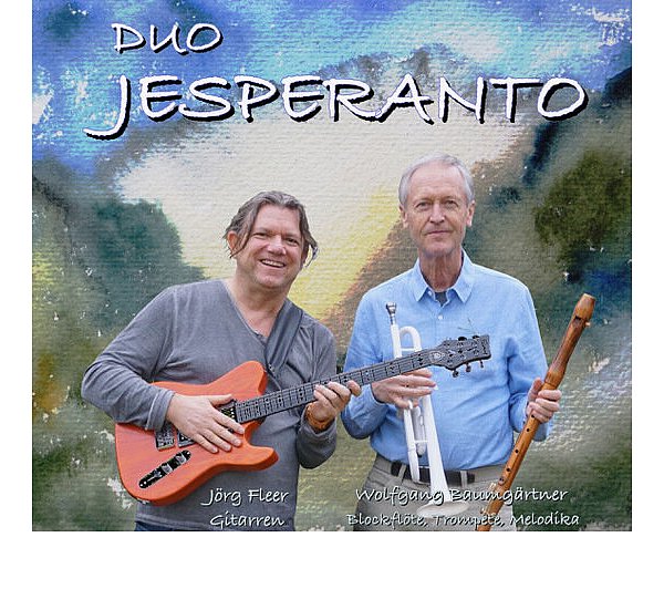 Das Duo "Jesperanto" (Jörg Fleer, li., und Wolfgang Baumgärtner) laden für Samstag zum Konzert in der Kulturdeele Dreyen. - © „Jesperanto“
