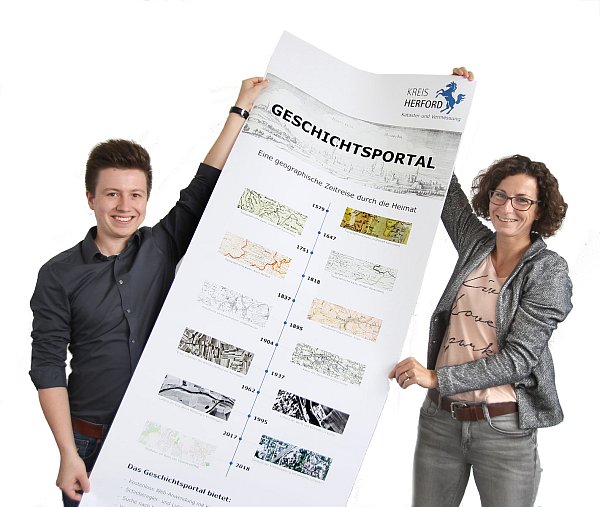 Geoportal Kreis herford Daniel Sawatzky und Sonja Boxhammer - © Frank-Michael Kiel-Steinkamp