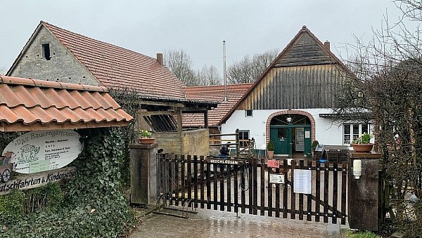 Das Bauerngärtchen in Dornberg mit Spielplatz und Spielecke. - © Ivonne Michel