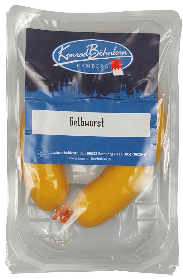 Die Firma Konrad Böhnlein GmbH ruft die den Gelbwurst Ring SB zurück. - © Firma Konrad Böhnlein GmbH