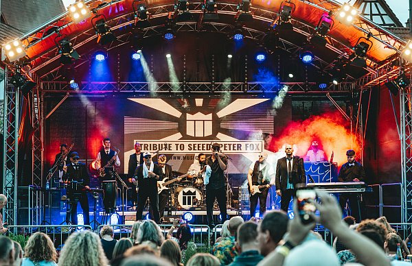 Die Seeed-Coverband Music Monks will beim Stadtfest in Steinheim einheizen. - © Music-Monks.com