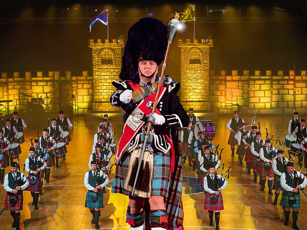 Fast alle der Teilnehmer sind beim weltberühmten Edinburgh Tattoo regelmäßig mit von der Partie. - © THE SCOTTISH MUSIC PARADE