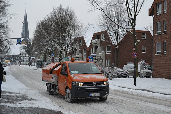 Der Winterdienst sieht sich gut gerüstet, heißt es vorab. - © Stadt Gütersloh