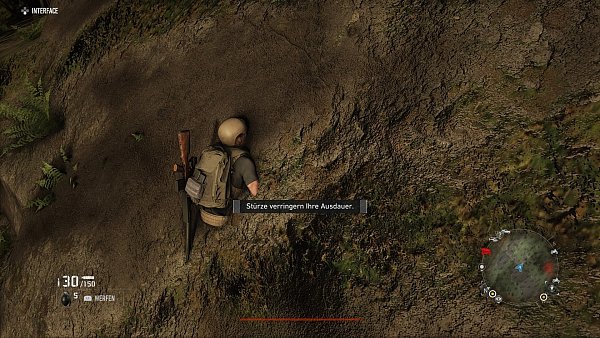 Ubisoft hat inzwischen nachgebessert, so dass Fehler wie hier, wo Nomad einfach mal in den Berg hineingefallen ist, kaum noch vorkommen. - © Ubisoft