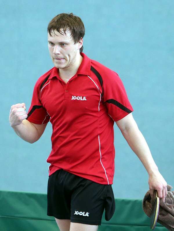Come on: Christian Reichelt pushte sich zum einzigen Punktgewinn für die SV Brackwede.
