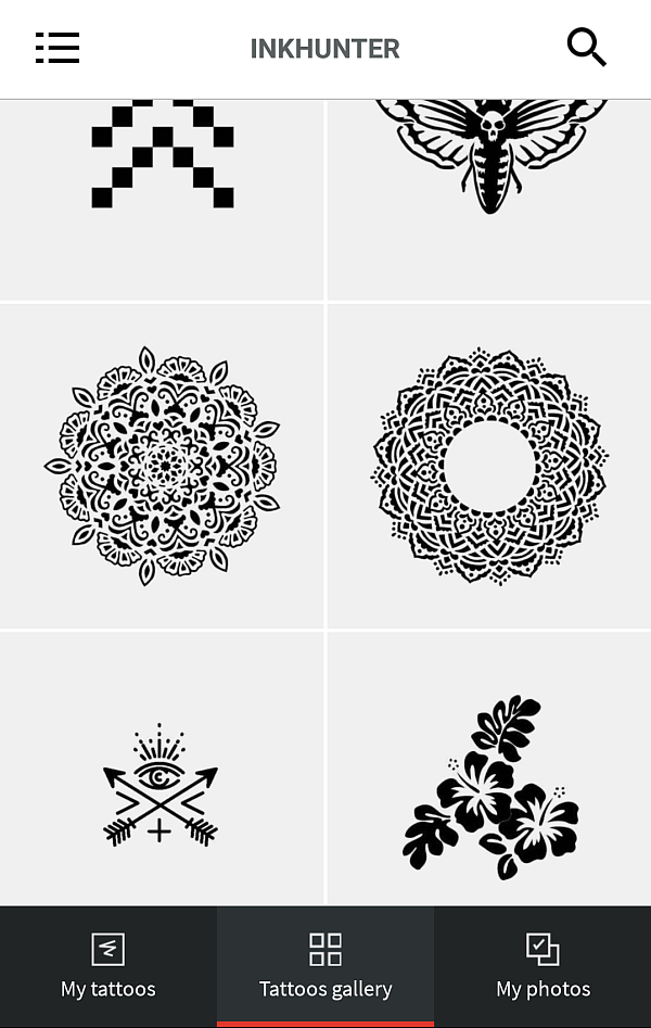 Der Nutzer kann zwischen eigenem Motiv oder Vorschlägen der App auswählen. - © Screenshot NW