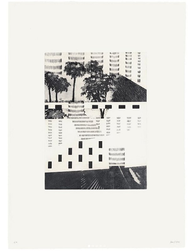 Nana Seeber spielt gerne in ihren Kunstwerken mit dem Zusammenspiel von Architektur und Natur. - © Nana Seeber