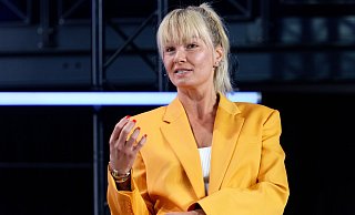 Franziska van Almsick sieht Olympische Spiele in Deutschland als Chance für die Gesellschaft. - Henning Kaiser/dpa Franziska van Almsick sieht Olympische Spiele in Deutschland als Chance für die Gesellschaft. - Henning Kaiser/dpa