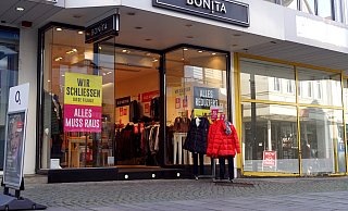 Die Bonita-Filiale an der Eschstraße in Bünde schließt. - Niklas Krämer