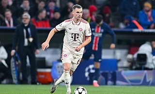 Joshua Kimmich in Aktion gegen Paris Saint-Germain. - Sven Hoppe/dpa