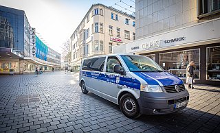 Das Ordnungsamt kontrolliert die Fußgängerzone. - Mike-Dennis Müller / www.mdm.photo