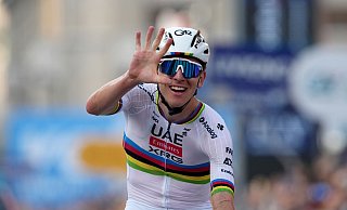 Sein fünfter Triumph bei der Lombardei-Rundfahrt: Tadej Pogacar - Gian Mattia D\\\'alberto/LaPresse via ZUMA Press/dpa