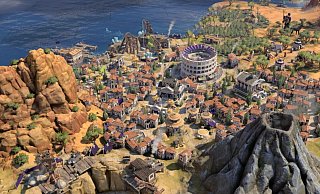 Das prachtvolle römische Reich – erfahrene "Civilization"-Strategen werden den Meereszugang als wichtige Handelsroute erkennen. - 2K Games