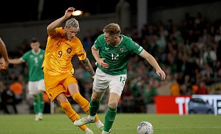 Irland kann theoretisch mit einer Niederlage gegen die Niederlande die eigenen EM-Chancen verbessern. - Donall Farmer/PA Wire/dpa