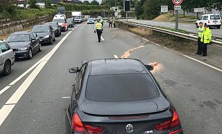 Der Unfall ereignete sich am Samstag auf dem OWD. - NW