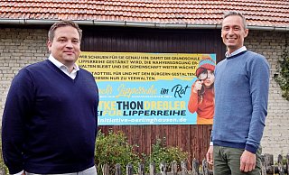 Dennis Thon und Daniel Bartke wollen in Oerlinghausen etwas bewegen. Sie haben die Initiative Oerlinghausen als politische Vereinigung gegründet und lehnen Fraktionszwang ab. - Gunter Held
