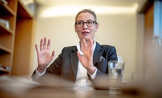 Alice Weidel fordert eine ausgewogene Sicht auf den Konflikt in der Ukraine. - Michael Kappeler/dpa