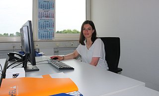 Lisa Noske, Azubi bei Hela Tische. - Judith Gladow