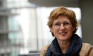Steht voll hinter der Kandidatur von Annalena Baerbock: die Bielefelder Bundestagsabgeordnete Britta Haßelmann.  - Bündnis90/Die Grünen