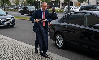 Norbert Röttgen (CDU) kommt zum Konrad-Adenauer Haus zu Gremiensitzungen der Partei. - Foto: Christophe Gateau/dpa