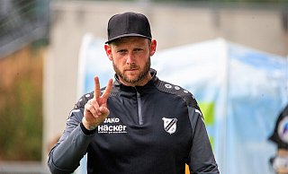 Fingerzeig: Um zwei Jahre hat Benjamin Gommert beim SV Rödinghausen verlängert. - Joel Beinke