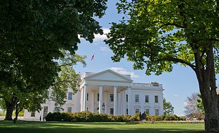 Das Weiße Haus in Washington ist offizieller Regierungssitz des Präsidenten. - picture alliance / dpa