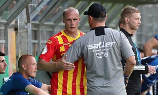 SCP-Trainer Steffen Baumgart muss in den nächsten Monaten auf seinen zuverlässigen Stürmer Sven Michel verzichten. - imago images/osnapix