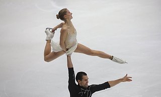 Minerva Hase und Nikita Wolodin wollen ihre erste EM-Medaille holen. - Karl-Josef Hildenbrand/dpa