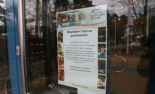 Derzeit können Spaßbad und Hotel nicht beheizt werden.  - Andreas Götte