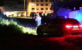 Im Bereich neben dem Parkplatz Florianstraße stellten die Polizeibeamten den Verdächtigen. - Marc Köppelmann (Archiv)