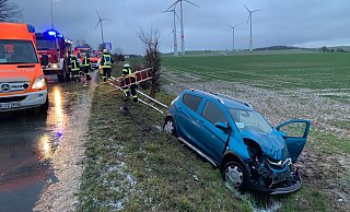 Auch im Jahr 2020 hat es auf der Bundesstraße 64 häufiger gekracht. Anfang Februar wurden bei einer Kollision mehrerer Autos drei Menschen verletzt. - Ralph Meyer