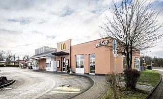 Renovierung des McDonald´s am Südring bis Mitte Dezember 2024. - McDonald´s Heiderich