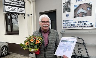 Der Betrieb von Dieter Schünemann besteht bereits seit 75 Jahren. - Kreishandwerkerschaft Wittekindsland