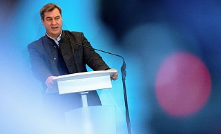 «Alle, die sich da Sorgen machen: Man muss sich keine Sorgen machen»: Markus Söder. - Sven Hoppe/dpa