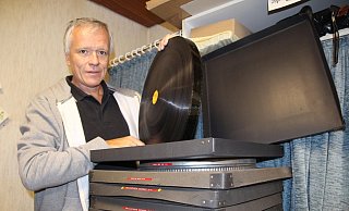 Filmte den Brand: Medienarchivar Frank Becker. - Foto: Silke Kröger