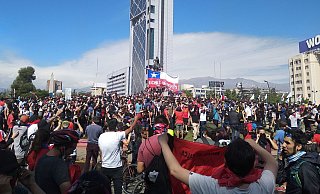 In Chile gehen die Menschen auf die Straße – ein Mann aus Brakel ist dabei und berichtet von seinen Eindrücken. - Sebastian Schneider