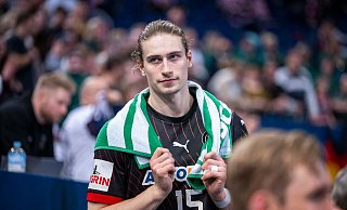 Kann er spielen oder nicht? Deutschlands Spielmacher Juri Knorr. - David Inderlied/dpa