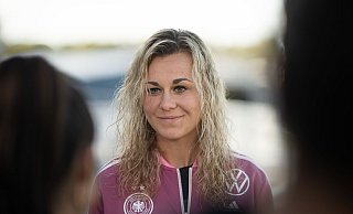 Lena Lattwein hat sich lange und gut auf die WM vorbereitet. - Sebastian Gollnow/dpa